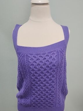 Lilly Pulitzer Vibrant Purple Knit Tank